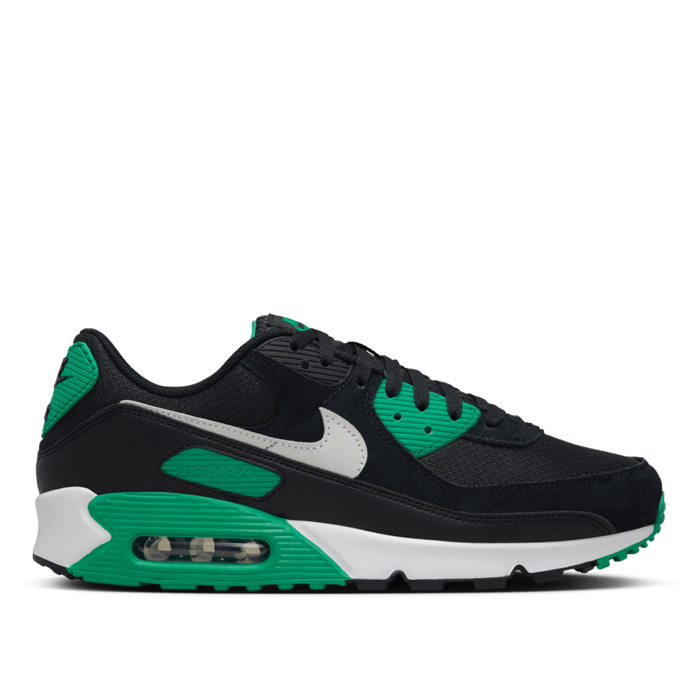 Nike black green shoes online