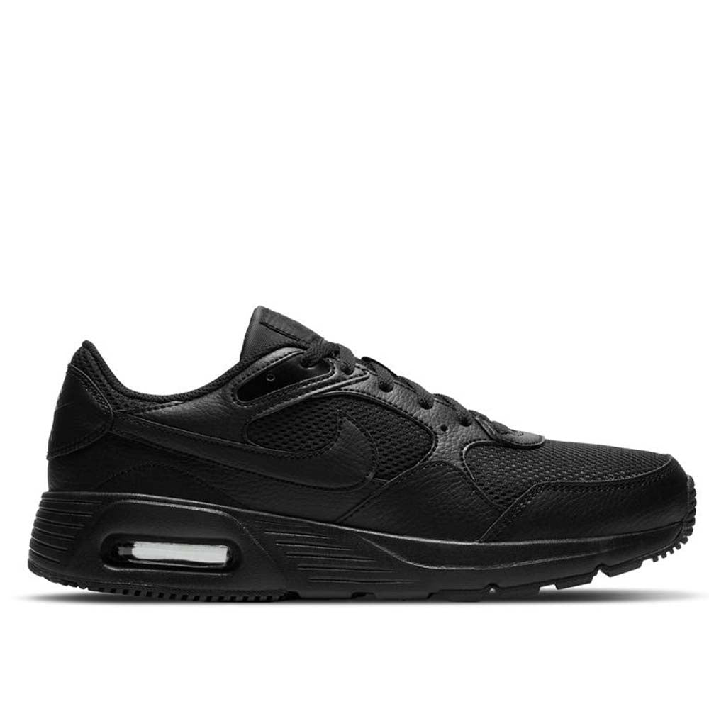 Black nike shoes casual online