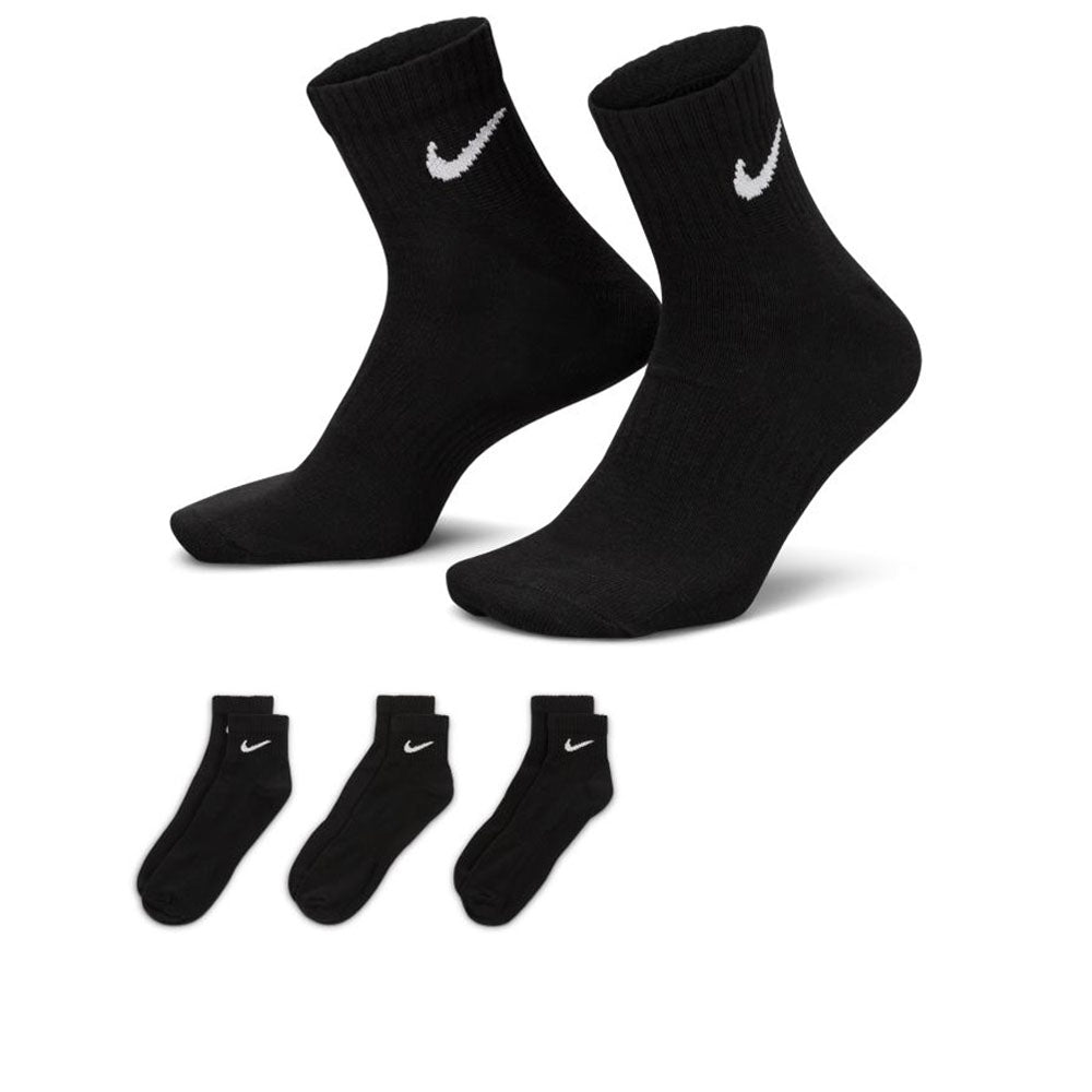 Nike Everyday Lightweight Training Ankle Socks 3 Pairs