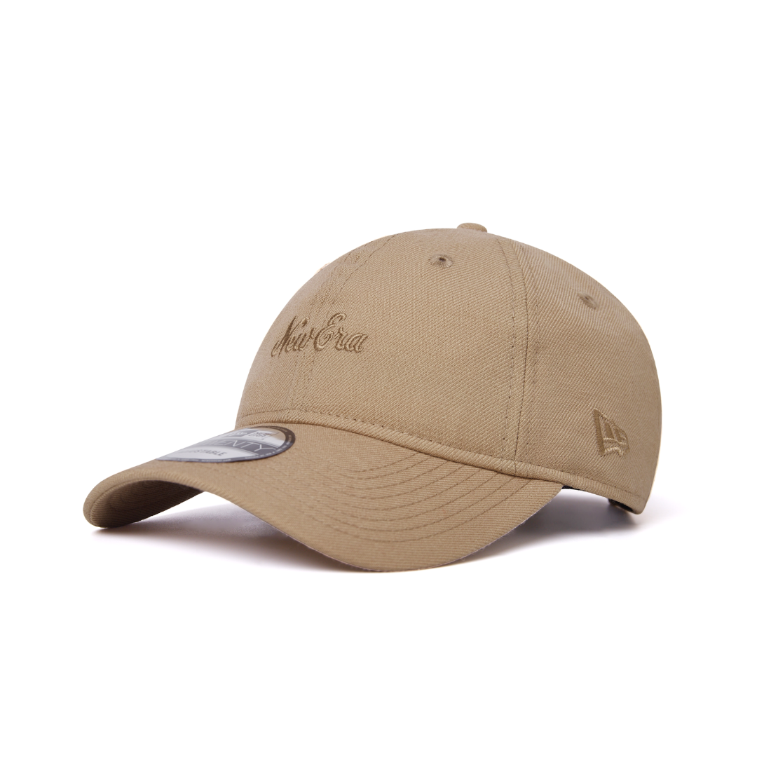 New Era Script Essential Khaki 9TWENTY Adjustable Cap