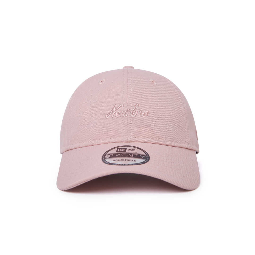 New Era Script Essential Pink 9TWENTY Adjustable Cap