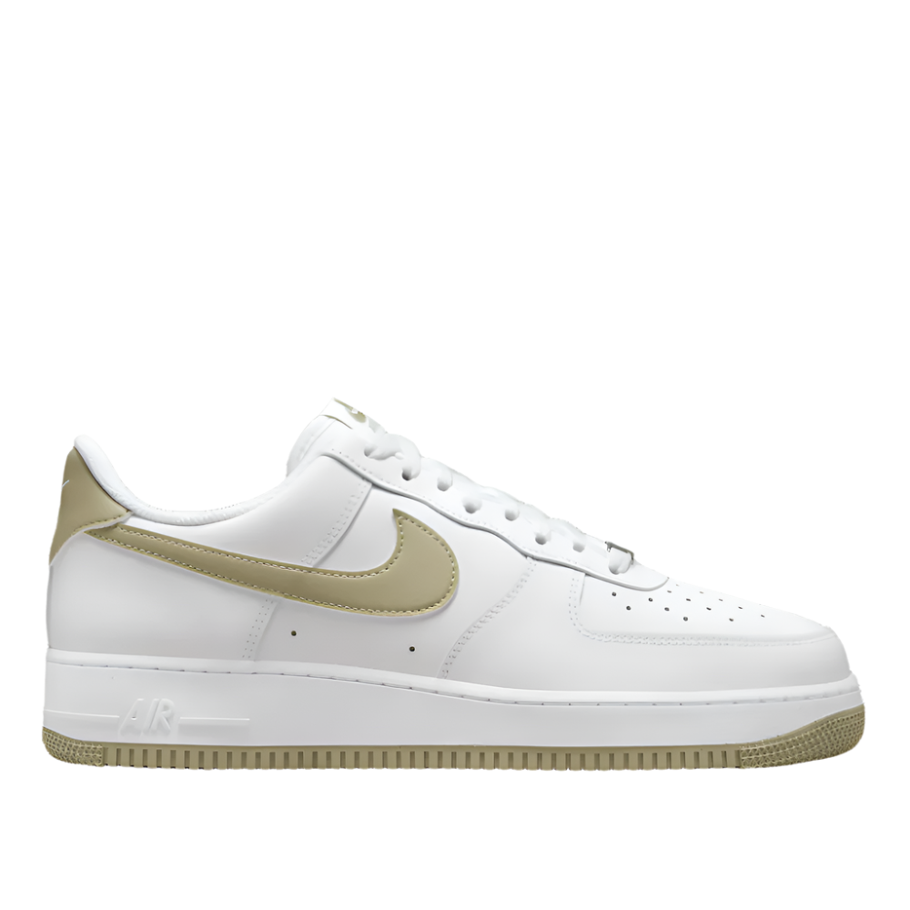 Nike Men s Air Force 1 07 Shoes White Grey urbanAthletics