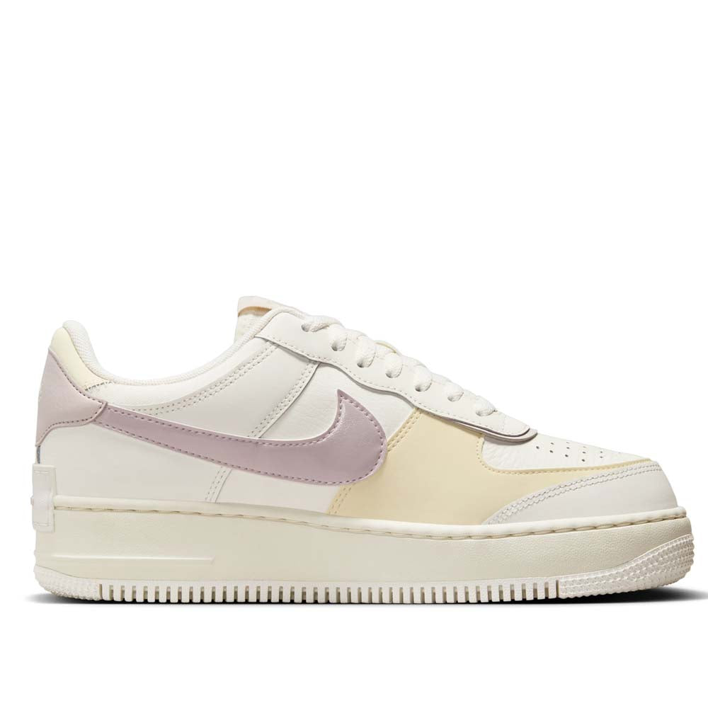 Nike Women's Air Force 1 Shadow Shoes White Platinum Violet ...