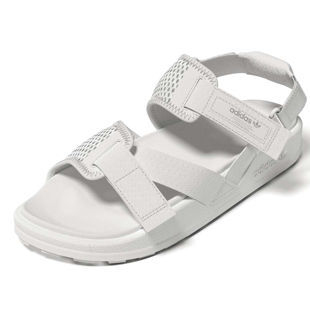 Women\'s Adilette Cloud Taupe Adventure Wonder - White Sandals White urbanAthletics adidas Core
