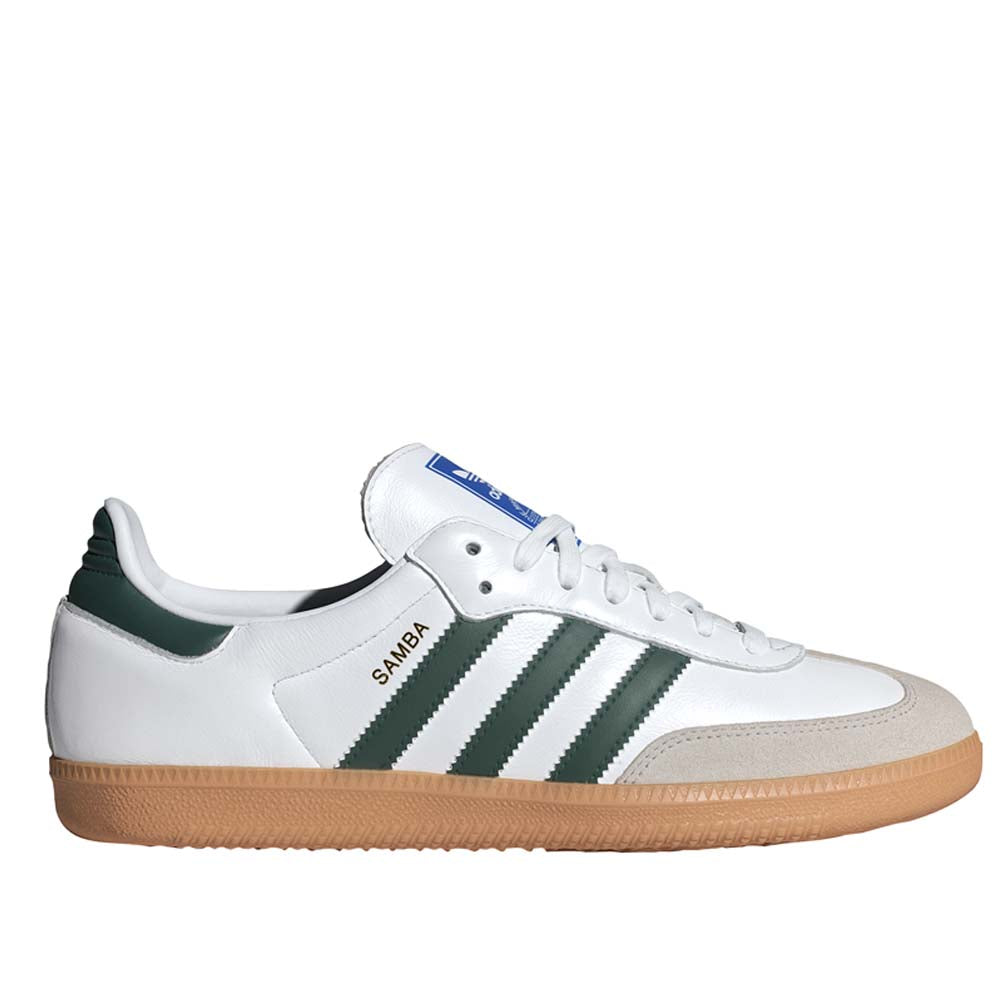 adidas Originals Samba OG Shoes White Green Grey - urbanAthletics