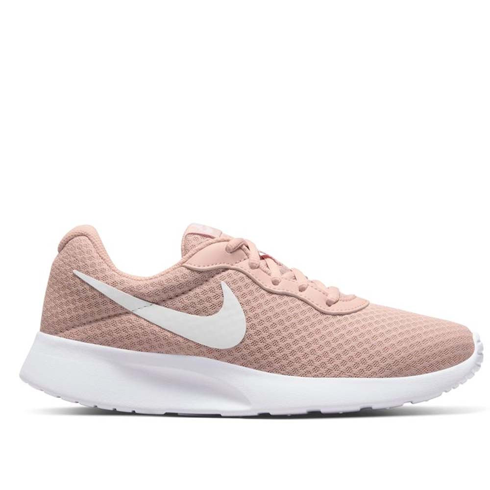 Pink nike store tanjun shoes