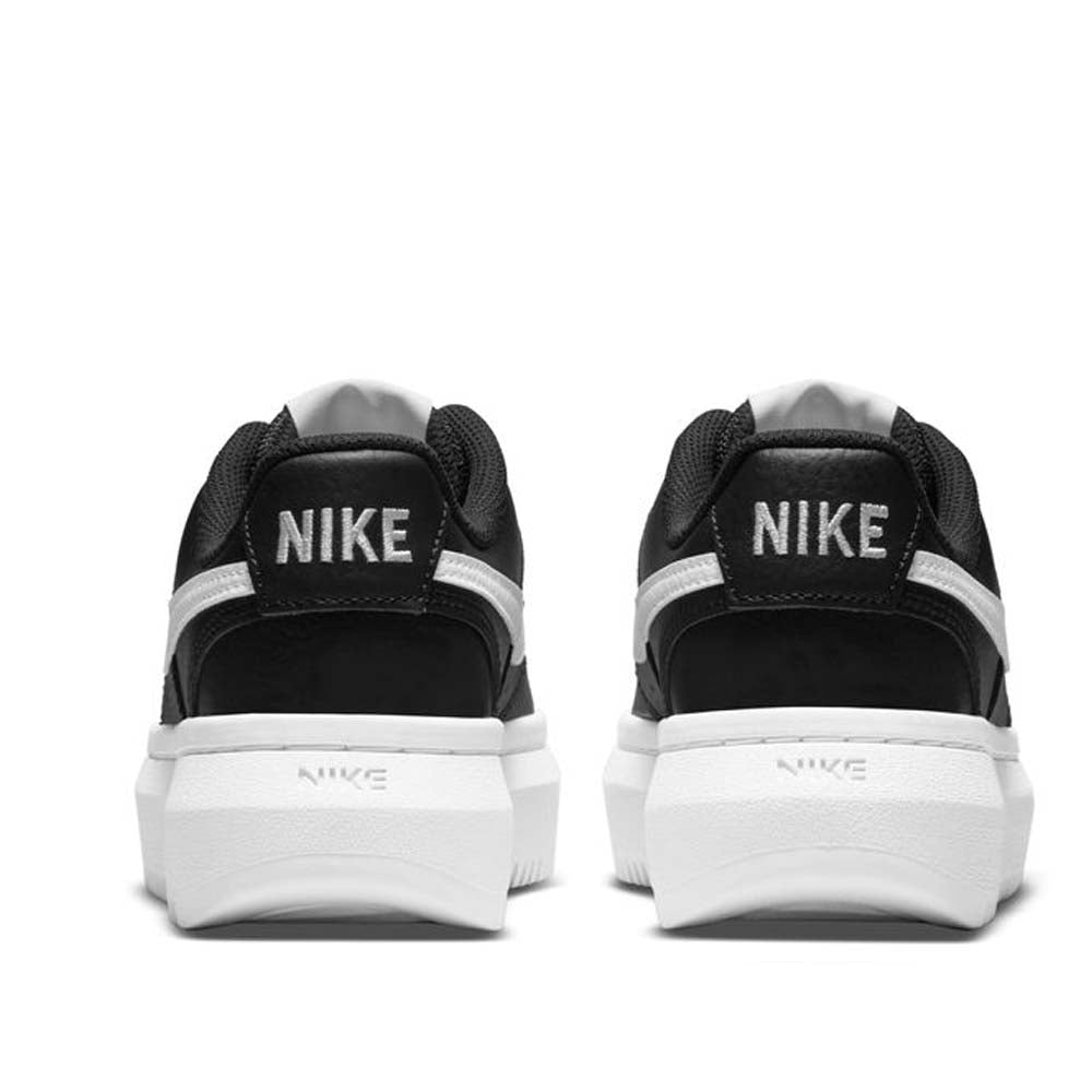 Nike Women's Court Vision Alta Casual Shoes Black-White-urbanAthletics