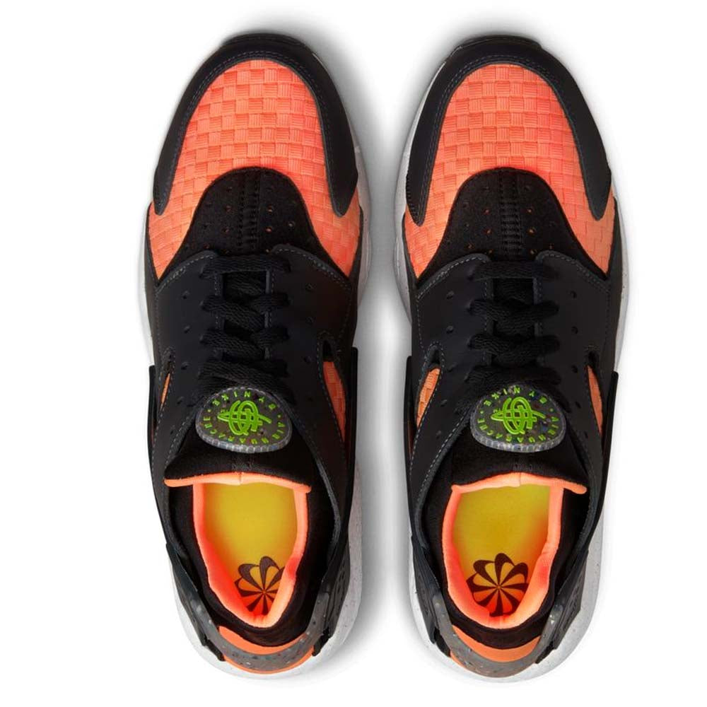 Nike air huarache on sale black and orange