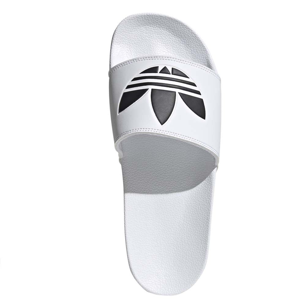 adidas Men's Adilette Lite Slides White-Black-urbanAthletics